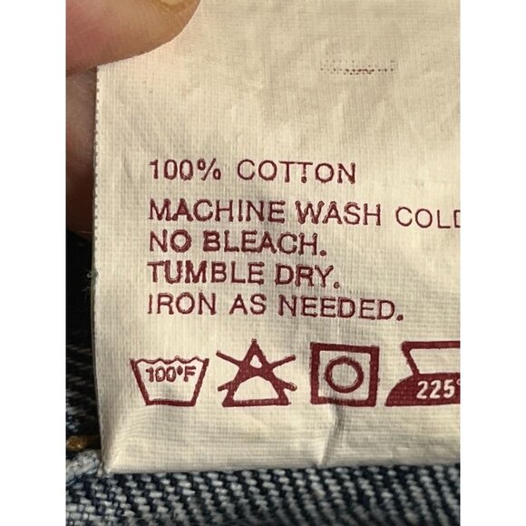 Jordache Denim Skirt 6 Blue Acid Wash Western Hippie High Waisted Retro Jean 80s - Picture 13 of 13